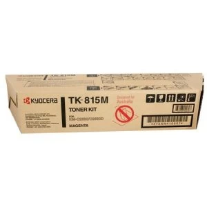 Image of Kyocera TK815M Magenta Laser Toner Ink Cartridge Kit