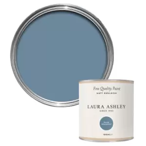Image of Laura Ashley Dark Seaspray Matt Emulsion Paint, 100ml Tester Pot