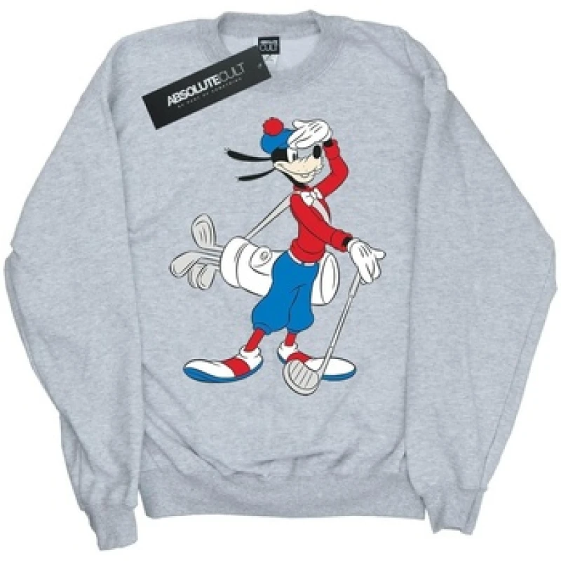 Image of Disney Goofy Golf Sweatshirt Grey male