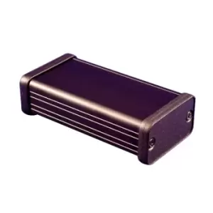 Image of Hammond 1455D802BK Extruded Aluminium Enclosure 80 x 45 x 25mm Black