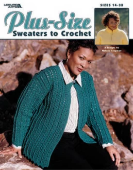 Image of Plus-Size Sweaters to Crochet by Melissa Leapman Paperback