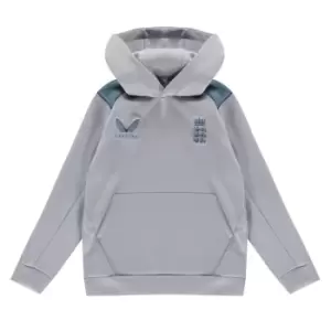 Image of Castore England Cricket Hoodie Junior Boys - Blue