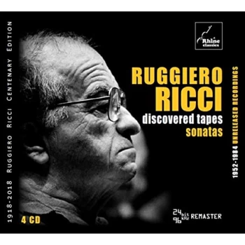 Image of Ruggiero Ricci - Ruggiero Ricci: Discovered Tapes - Sonatas CD