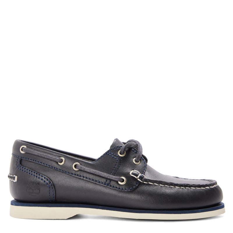 Image of Timberland Womens Timb Boat Shoes Navy female 3.5 (36)