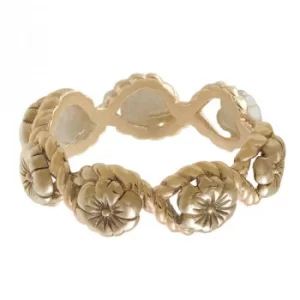 Image of Ladies Olivia Burton Gold Plated Rope Ring