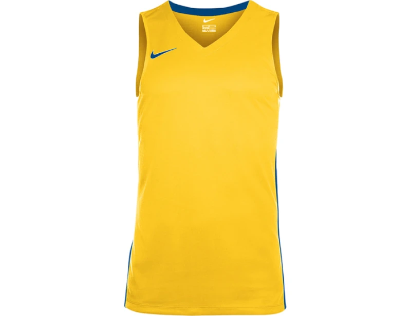 Image of Nike Team Basketball Stock Jersey Yellow C719 L-T