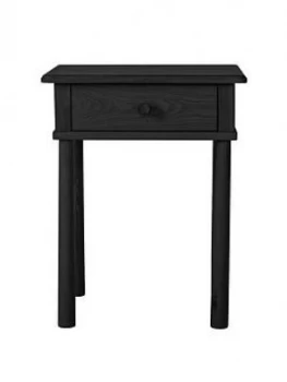 Image of Hudson Living Wycombe Bedside Table- Black