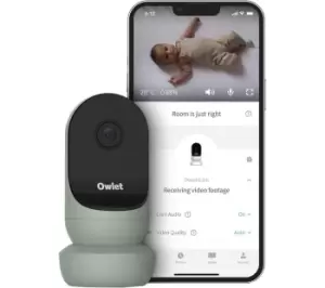 Image of OWLET Cam 2 Smart HD Video Baby Monitor Camera - Green