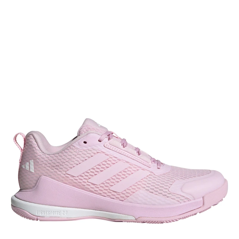 Image of adidas Unisex Adults Novaflight Indoor Volleyball Shoes Clear Pink unisex 10.5 (45.3)