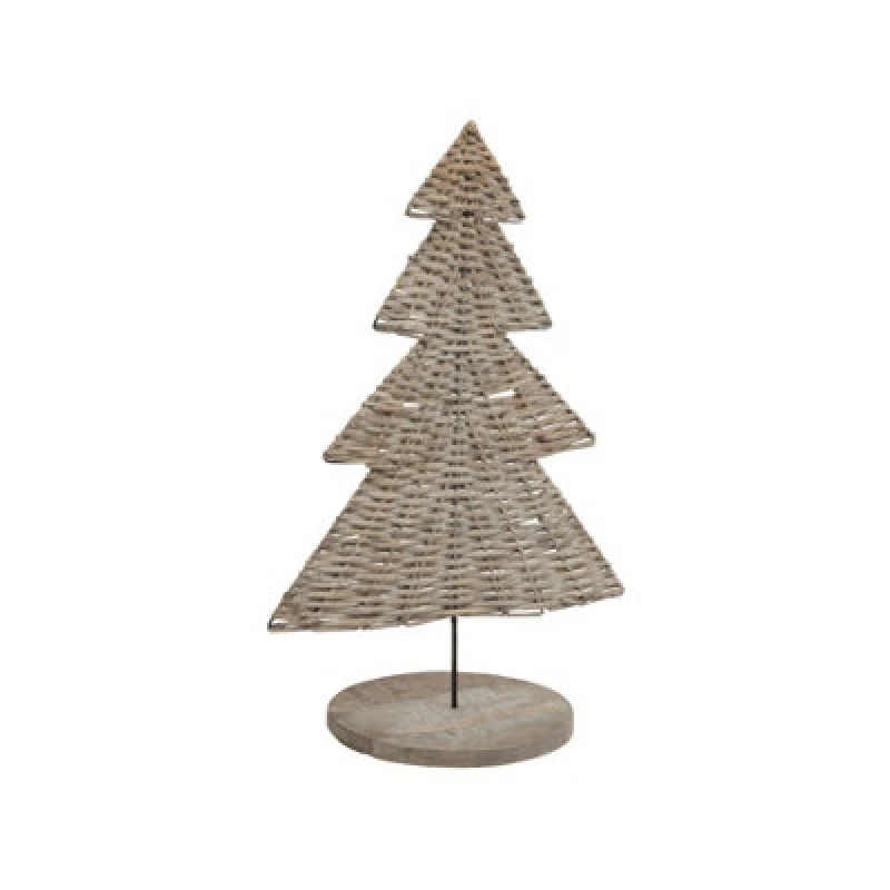 Image of The Noel Collection Wicker Tree Ornament