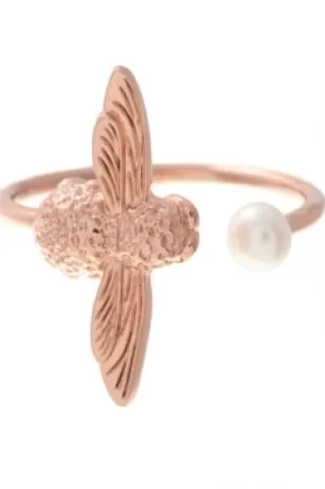 Image of Olivia Burton Pearl Bee Ring OBJ16AMR09