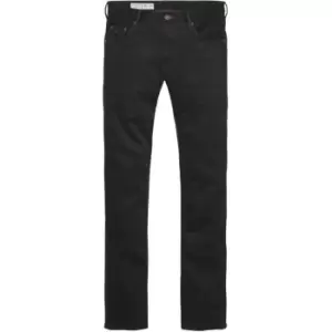 Image of Tommy Hilfiger Core Denton Straight Fit Jeans - Black