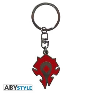 Image of World Of Warcraft- Horde Metal Keyring