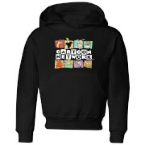Image of Cartoon Network Logo Characters Kids Hoodie - Black - 7-8 Years