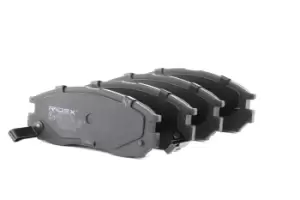 Image of RIDEX Brake pad set 402B0291 Brake pads,Brake pad set, disc brake HYUNDAI,HONDA,MITSUBISHI,SANTAMO,ACCORD V (CE, CF),ACCORD IV (CB)