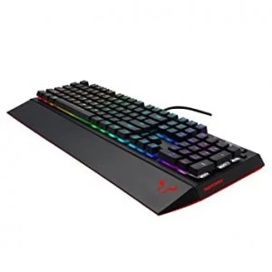 Image of Riotoro Ghostwriter Prism RGB Mechanical Gaming Keyboard Cherry MX Brown Switches UK Layout