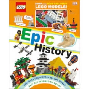 Image of DK Books LEGO Epic History Hardback