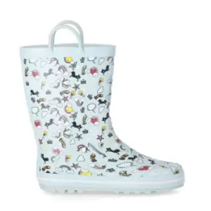 Image of Trespass Childrens/Kids Starryton Wellington Boots (1 UK) (Mint)