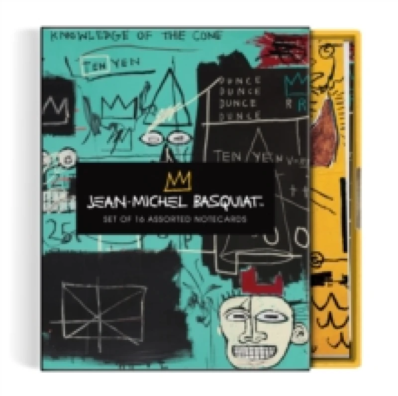Image of Basquiat Greeting Card Assortment. Cards. By Galison, JeanMichel Basquiat Books