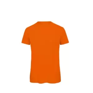 Image of B&C Mens Favourite Organic Cotton Crew T-Shirt (S) (Orange)
