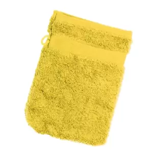 Image of Jassz Travel Washing Glove/Bag (350 GSM) (One Size) (Bright Yellow)