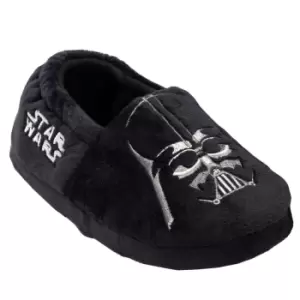 Image of Star Wars Boys Darth Vader Slippers (2 UK) (Black)