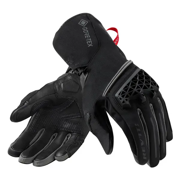Image of REV'IT! Contrast GTX Gloves Black Grey Size M