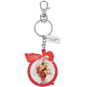Image of Asterix Pafff Reversible Rubber Keyring