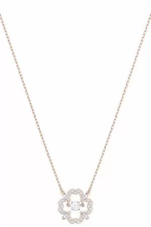 Image of Ladies Swarovski Jewellery Sparkling Dance Flower Necklace 5408437