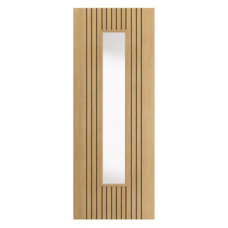 Image of JB Kind Aria Oak Glazed Internal Door 35 x 1981 x 762mm OARI26G