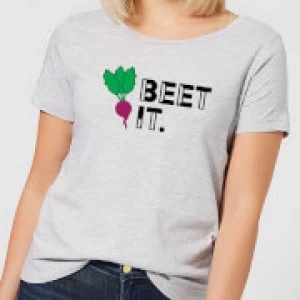 Image of Beet It Womens T-Shirt - Grey - 4XL