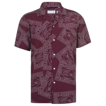 Image of Lacoste Short Sleeve Court Shirt - Red