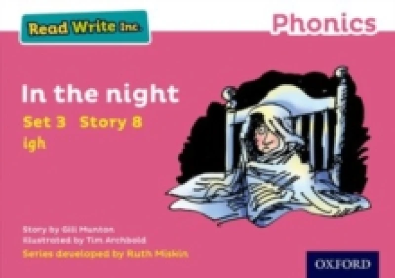 Image of Gill Munton Read Write Inc. Phonics: In the Night (Pink Set 3 Storybook 8) Book Multi unisex