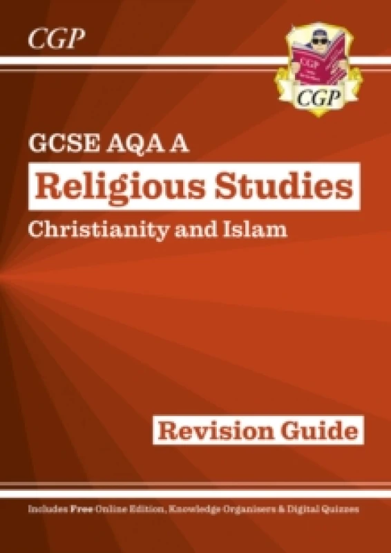 Image of CGP Books GCSE Religious Studies: AQA A Christianity & Islam Revision Guide (with Online Ed) Multiple-component retail product, part(s) enclosed Book