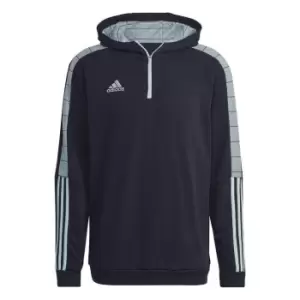 Image of adidas Tiro VIP Hoodie Mens - Blue
