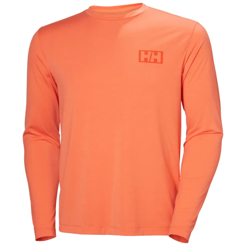 Image of Helly Hansen Long Sleeve Jersey Helly Hansen Skog Graphic Orange Male S