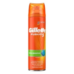Image of Gillette Fusion5 Sensitive Shaving Gel 200ml