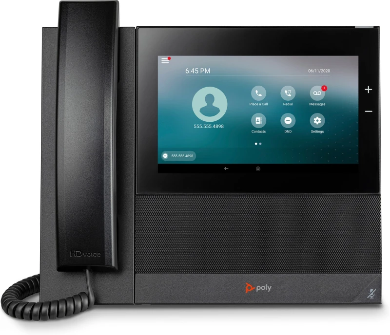 Image of HP Poly CCX 600 Business Media Phone with Open SIP and PoE-enabled GSA/TAA 848Z6AA#AC3