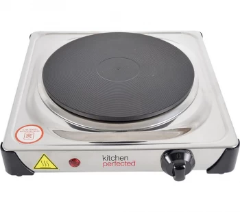 Image of LLOYTRON E4103SS Single Electric Hot Plate - Silver