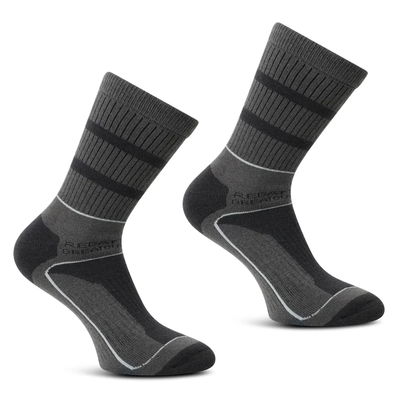 Image of Regatta Regatta Men Samaris 3 Season Sock in Light Grey Size: 6-8 Light Grey 6-8 Male 5063516029342
