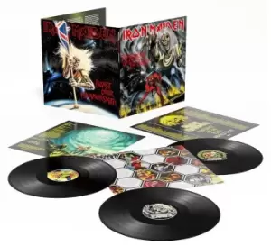 Image of Iron Maiden The number of the beast / Beast over Hammersmith LP multicolor