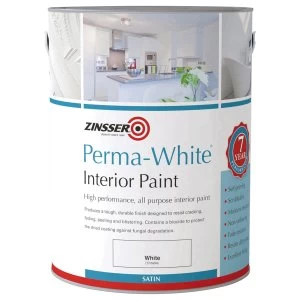 Image of Zinsser Perma-White Interior Satin 2.5 Litre