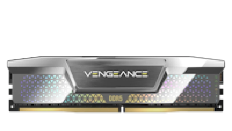 Image of Corsair Vengeance DDR5 CUDIMM 48GB (2 x 24GB) DDR5 8000MHz C38 Dual Channel Kit - Silver