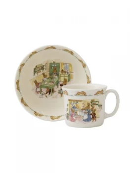 Image of Royal Doulton Bunnykins nurseryware classic 2 piece infant set