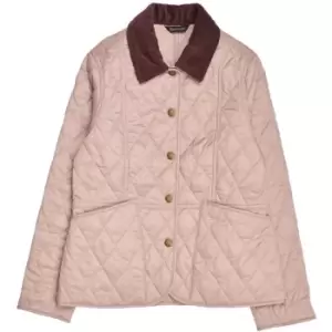 Image of Barbour Girls Summer Liddesdale Quilted Jacket - Pink