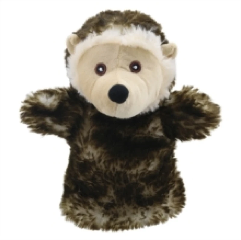 Image of The Puppet Company Eco Animal Puppet Buddies Hedgehog Multi unisex
