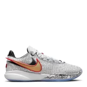 Image of Nike LeBron XX Basketball Shoes - White