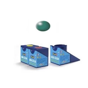 Image of Aqua patina green silk