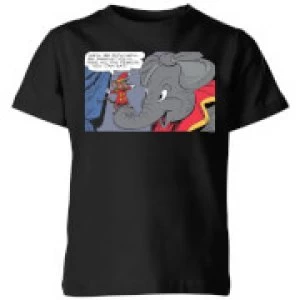 Image of Dumbo Rich and Famous Kids T-Shirt - Black - 9-10 Years