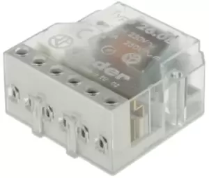 Image of Finder, 230V ac Coil Latching Relay DPST-2NO, 10A Switching Current Panel Mount, 3 Pole, 26.08.8.230.0000